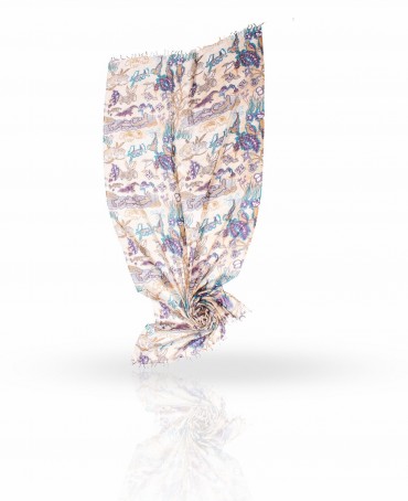 Палантин Женский W-AMAZON/BLUE